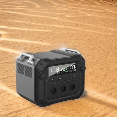 Un38.3/MSDS آزمایش شده ژنراتور خورشیدی 2500W 2000W 3000W ایستگاه برق قابل حمل برای تلفن همراه