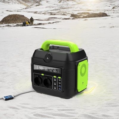 باتری لیتیوم ترنری 576wh ایستگاه برق خورشیدی قابل حمل 600W برای کمپ و اورژانسی