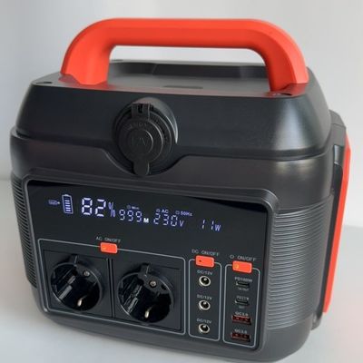 600W AC خروجی ایستگاه برق قابل حمل آسیای شرقی صادر کننده سیستم ذخیره انرژی خورشیدی