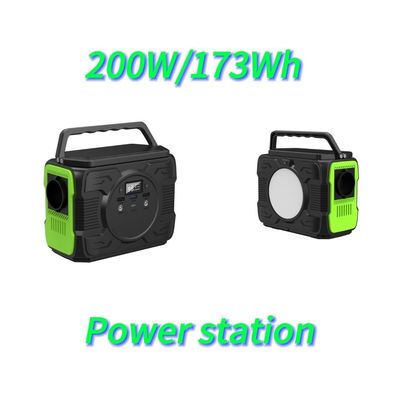 ظرفیت باتری 48000mAh ژنراتور برق قابل حمل بالکن RV برای کمپینگ در فضای باز