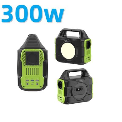 300 وات ایستگاه برق خورشیدی باتری 80000mAh قابل حمل برای کمپینگ در فضای باز همه سازگار