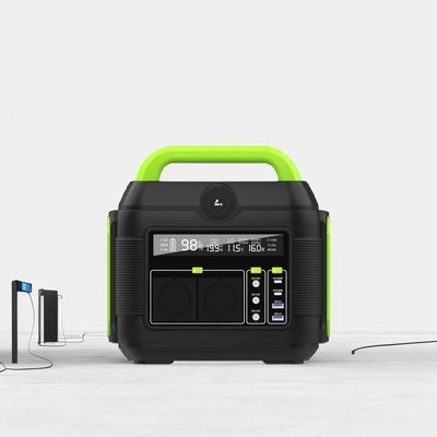 باتری لیتیوم 600W قابل حمل در فضای باز ذخیره انرژی منبع برق برای برق اضطراری