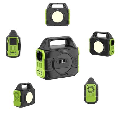 S3 نشان دادن صفحه نمایش کریستال مایع 300W اضطراری / سفر شارژر تلفن بانک انرژی خورشیدی