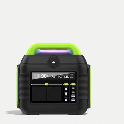باتری لیتیوم خورشیدی قابل بازیافت 600W کمپینگ ایستگاه برق مسافرتی برای اضطراری خانواده