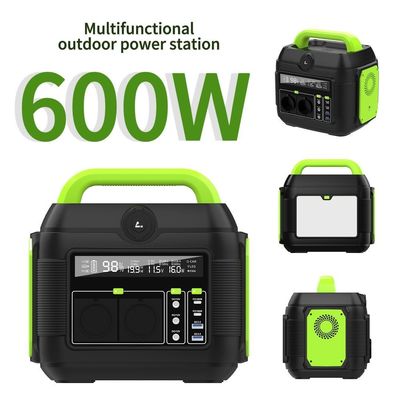 نیروگاه قابل حمل با قدرت بالا 600W 561wh با باتری لیتیوم اضطراری