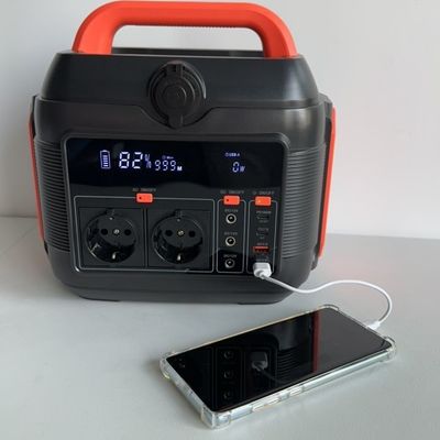 American Standard AC Socket Portable Mobile Power 600W برای کمپ کردن در فضای باز