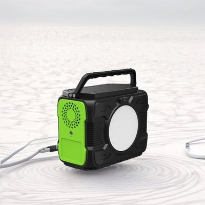 EU AC Socket 300W Recyclable Lithium Battery Pack ژنراتور خورشیدی برای فضای باز