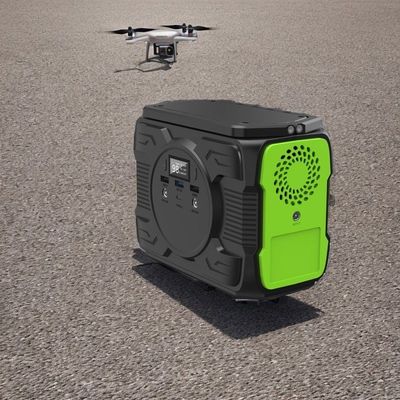 EU AC Socket 300W Recyclable Lithium Battery Pack ژنراتور خورشیدی برای فضای باز