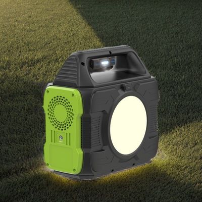 EU AC Socket Compatible تمام نیروگاه های خورشیدی قابل حمل 300W با باتری لیتیوم RV