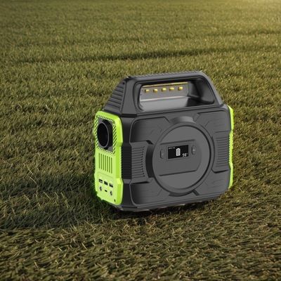 EU AC Socket Compatible تمام نیروگاه های خورشیدی قابل حمل 300W با باتری لیتیوم RV