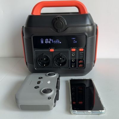 ژنراتور باتری لیتیوم قابل حمل 600W/576wh برای ایستگاه برق RV در فضای باز