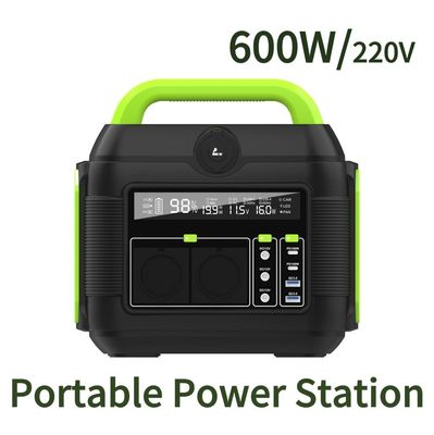 کمپینگ ماجراجویی ضروری 600W در فضای باز بانک برق قابل حمل با رنگ سفارشی