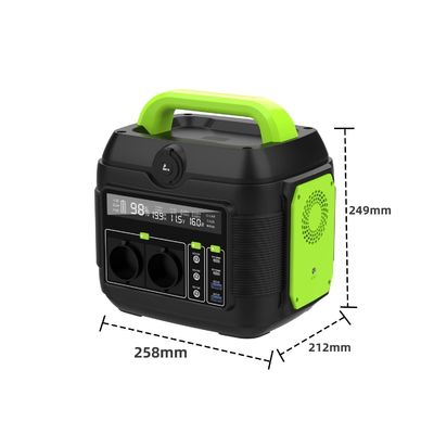 2024 طراحی جدید S6 600W قدرت خودرو ویژه نیروگاه قابل حمل ژنراتور خورشیدی
