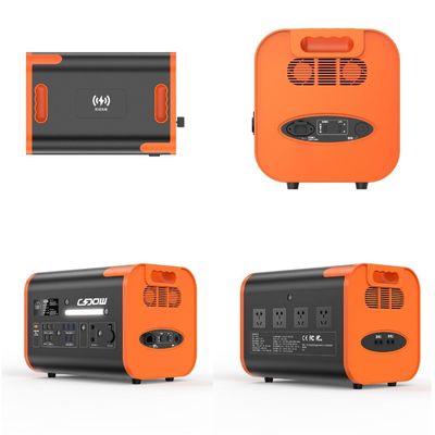 800W Max اتومبیل و شارژ خورشیدی UPS ایستگاه برق قابل حمل برای اضطراری RV خانگی