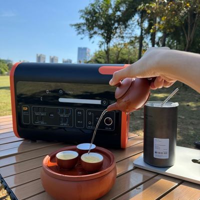 800W Max اتومبیل و شارژ خورشیدی UPS ایستگاه برق قابل حمل برای اضطراری RV خانگی