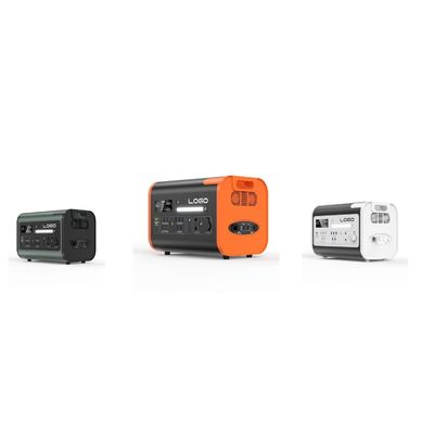 زمان شارژ 90 دقیقه ژنراتور خورشیدی قابل حمل 220V ± 5٪ ولتاژ خروجی AC برای سفر