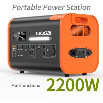 ایستگاه برق قابل حمل با 51.52V40ah 3.22V*16s ظرفیت باتری و 2000 چرخه عمر
