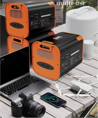 2200W خروجی برق ثابت ایستگاه برق قابل حمل برای ذخیره انرژی در فضای باز کمپینگ