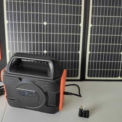 همه سازگاری 110/220V 300W در فضای باز برق تلفن همراه ایستگاه برق قابل حمل ژنراتور خورشیدی