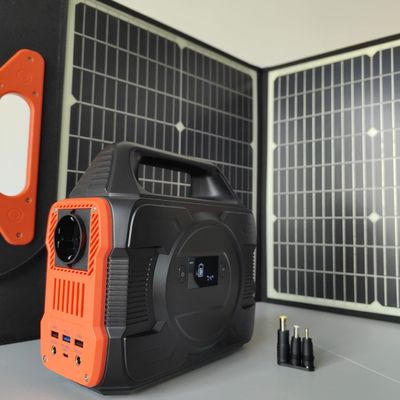 همه سازگاری 110/220V 300W در فضای باز برق تلفن همراه ایستگاه برق قابل حمل ژنراتور خورشیدی