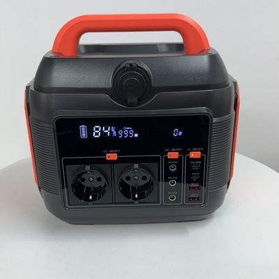 نیروگاه برق ساده و ایمن 600W288wh ژنراتور خورشیدی با سوکت AC
