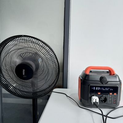 S6 600W نمایشگر LCD در فضای باز کمپینگ باتری نیروگاه قابل حمل قابل جدا کردن ممکن است نه