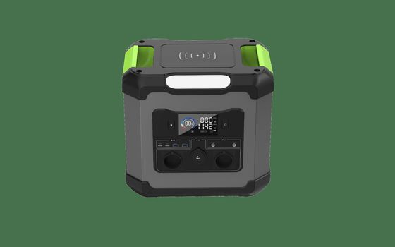 نیروگاه ذخیره سازی انرژی قابل حمل با 12V / 3A نوع C1 خروجی 500W ورودی پنل خورشیدی