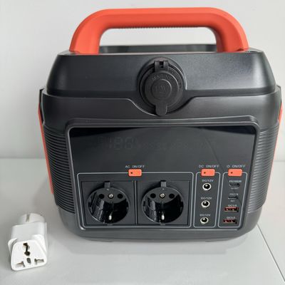 ایستگاه تامین انرژی اضطراری 200W600W خورشیدی قابل حمل با خروجی امواج سینوس