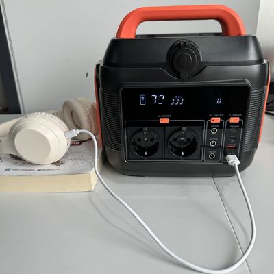 ایستگاه تامین انرژی اضطراری 200W600W خورشیدی قابل حمل با خروجی امواج سینوس