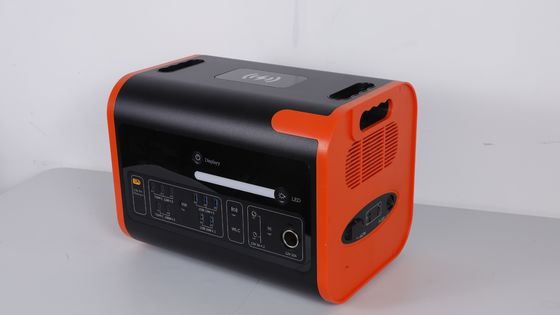 نیروگاه اضطراری بزرگ در فضای باز 2200W 2048wh 40ah با USB 12W * 3 / 18W * 2