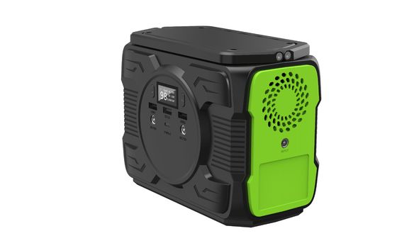 خروجی AC موج اصلاح شده ایستگاه برق قابل حمل 200W با نور LED و خروجی QC3.0