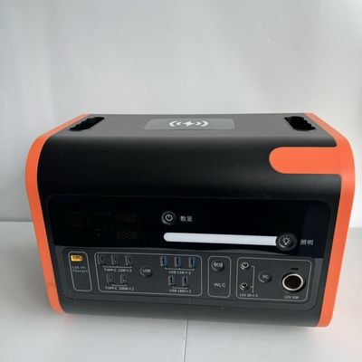800 وات شارژ خورشیدی خانه اضطراری LiFePO4 نیروگاه قابل حمل مقاوم به پوشیدن