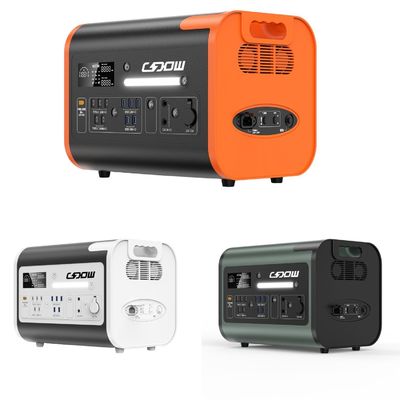CE Un38.3 MSDS گواهینامه 1000W 2000W 2200W ایستگاه برق قابل حمل برای داخلی و خارجی