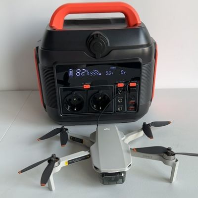منبع انرژی اضطراری ژنراتور بانک برق بیرونی با سوکت خروجی AC Aii 600W