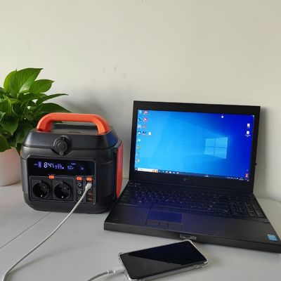 خروجی AC 220V 50Hz/110V 60Hz ایستگاه برق قابل حمل 600W برای اورژانسی های برق تلفن همراه