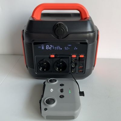 576wh/600W LiFePO4 باتری شارژ پذیر ایستگاه برق قابل حمل ایده آل برای خانه های بیرونی