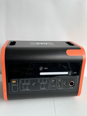800 وات شارژ خورشیدی در فضای باز پکنک برق موبایل 2200 وات ایستگاه برق با صفحه نمایش نوار