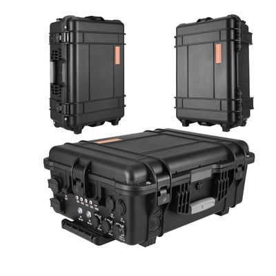 شارژ خودرو 5000W/100ah ظرفیت بزرگ باتری لیتیوم نیروگاه خورشیدی برای فضای باز