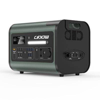 تمام سوکت های خروجی AC 2200W ایستگاه برق اضطراری داخلی با خروجی برق ثابت