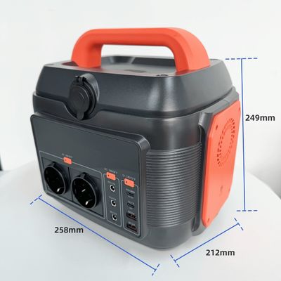 600W/576wh ایستگاه برق خورشیدی اضطراری همراه با باتری لیتیوم در اولویت