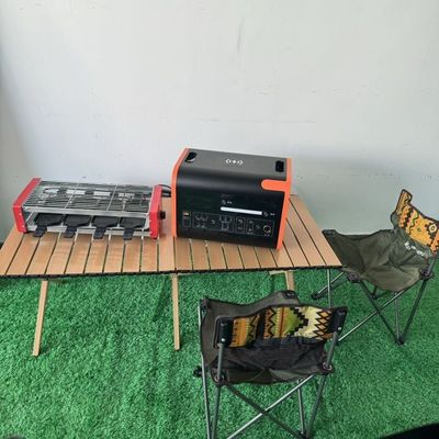 پمپ برق با ظرفیت بزرگ 2200W/2048wh در فضای باز باتری لیتیوم برای موارد اضطراری خانوادگی