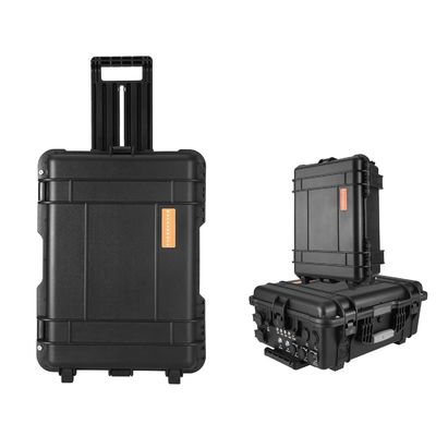 3000W RV / وان در فضای باز کمپینگ حالت اضطراری اینورتر ایستگاه برق تلفن همراه چوب کشنده قابل حمل