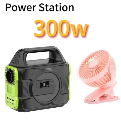 300W/288wh قدرت نیروگاه ذخیره انرژی خورشیدی ایده آل برای کاربردهای داخلی / خارجی