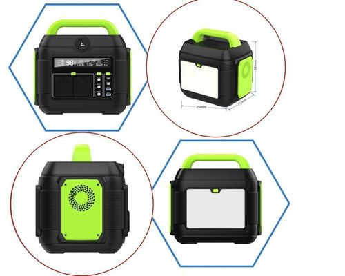 600W/576wh ژنراتور خورشیدی در فضای باز ایستگاه برق قابل حمل S6 با رنگ سفارشی