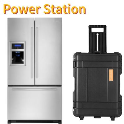 قدرت خروجی 100-120V-3000W50Hz/60Hz تنظیم پذیر 3000wh 62.5ah ایستگاه برق گرم قابل حمل