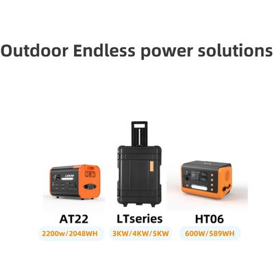 قدرت خروجی 100-120V-3000W50Hz/60Hz تنظیم پذیر 3000wh 62.5ah ایستگاه برق گرم قابل حمل