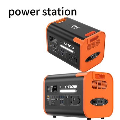 ایستگاه برق قابل حمل در فضای باز خانه کمپینگ با شارژ بی سیم 110V/220V و 15W