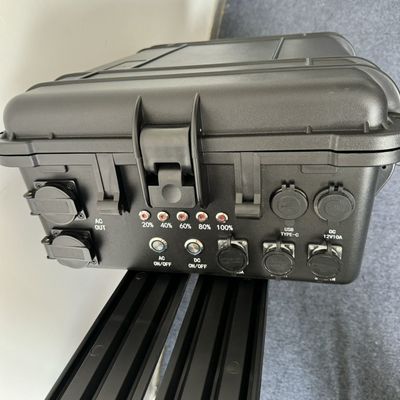 باتری لیتیوم پشتیبان منبع برق اینورتر موبایل 3000W ایستگاه انرژی خورشیدی قابل حمل