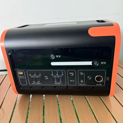 طول عمر 2000 Times 600W خانه ذخیره انرژی ژنراتور خورشیدی 2200W ایستگاه برق قابل حمل