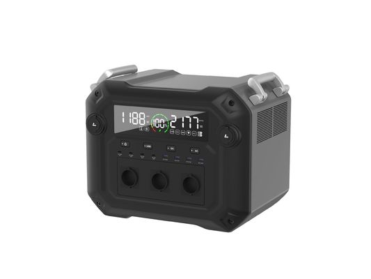 600W حداکثر ورودی پنل خورشیدی 1000W 3600W خالص موج سینوس AC سوکت ایستگاه برق قابل حمل